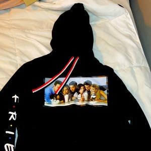 Friends Cropped Hoodie